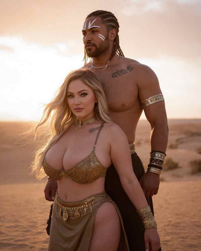 Aria Six mit dicken Brüsten und einem ihrer besten Freunde