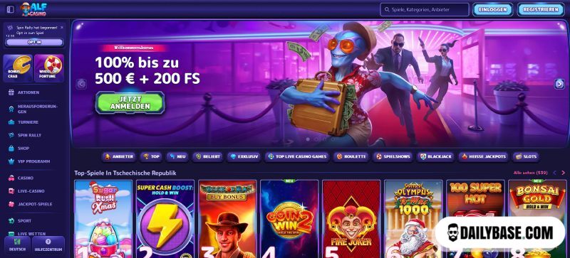 AlfCasino Screenshot