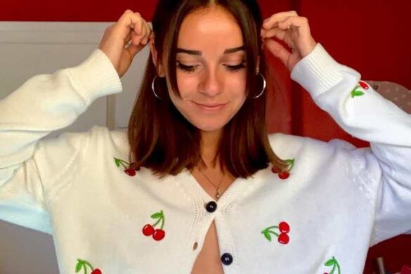 Leyla Ingalls trägt keinen BH