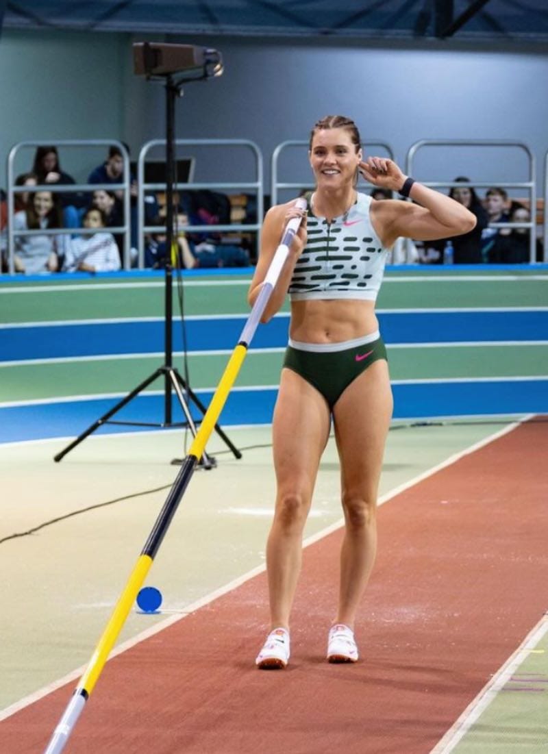 Alysha in competition