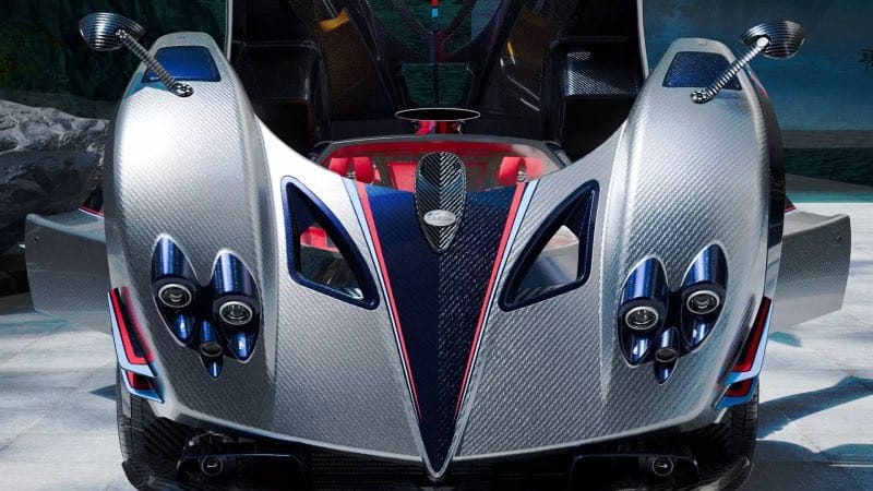 Pagani front side