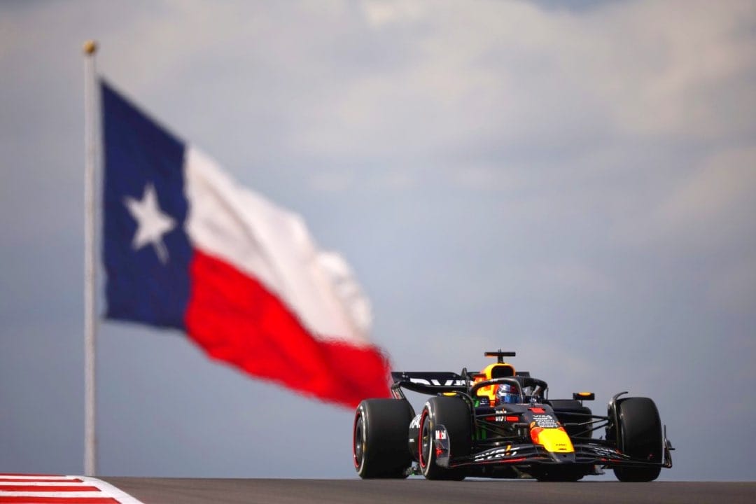 Max Verstappen at COTA