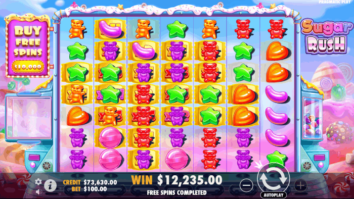 Sugar Rush Slot without GamStop