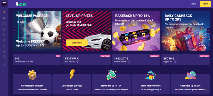 libet non UK casino