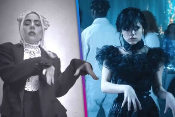 Jenna Ortega and Laydy Gaga