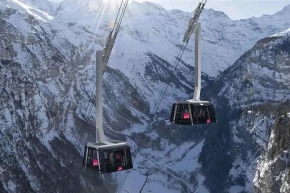 Steepest Cable Car Murrenfluh FT