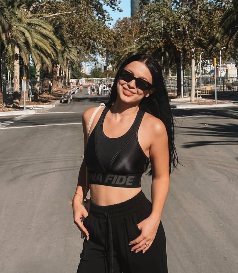 Abby in black top