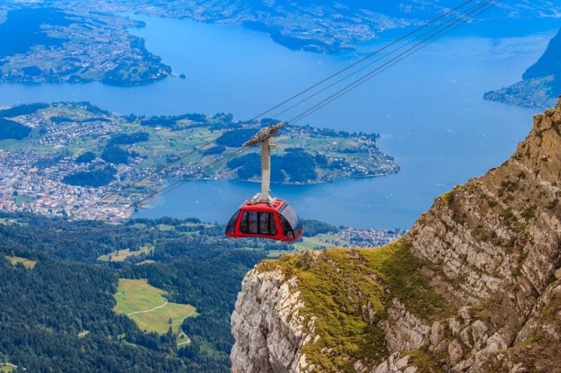 Steepest Cable Car