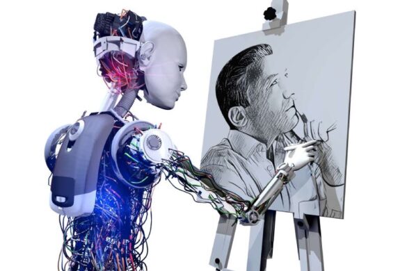 Ai Drawing person Copying Human Personality