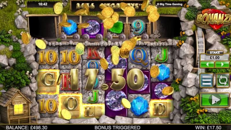 Bonanza Megaways not on GamStop slot
