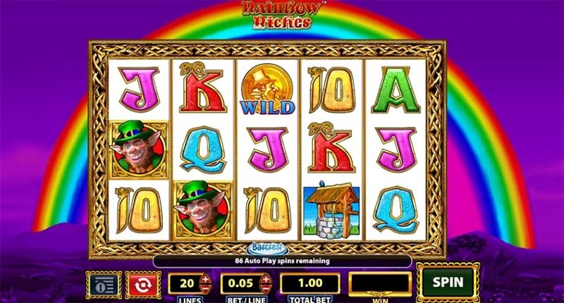 Rainbow Riches Slot not on GamStop
