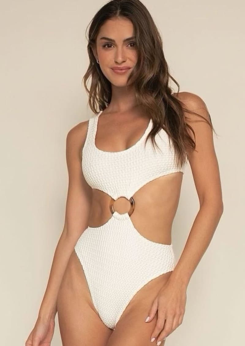 Babe in white
