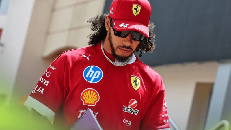 Lewis with curls