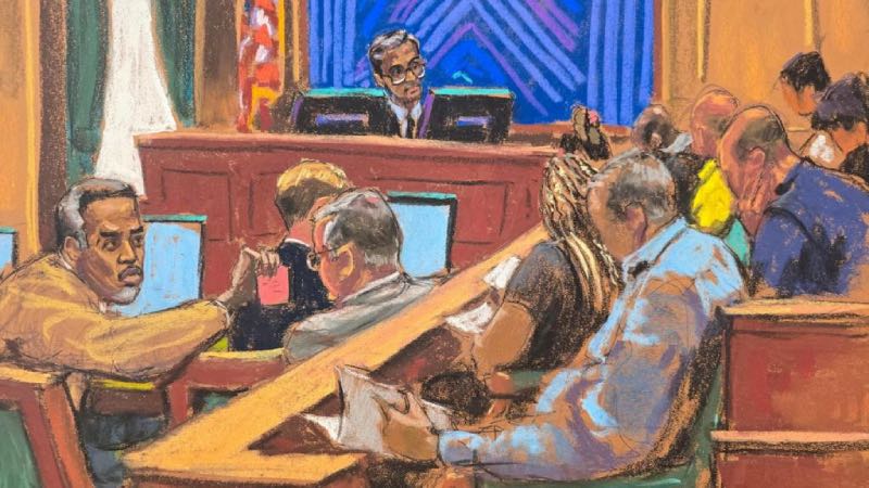 Diddy in Court