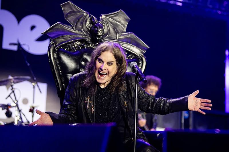 Ozzy Osbourne during last show