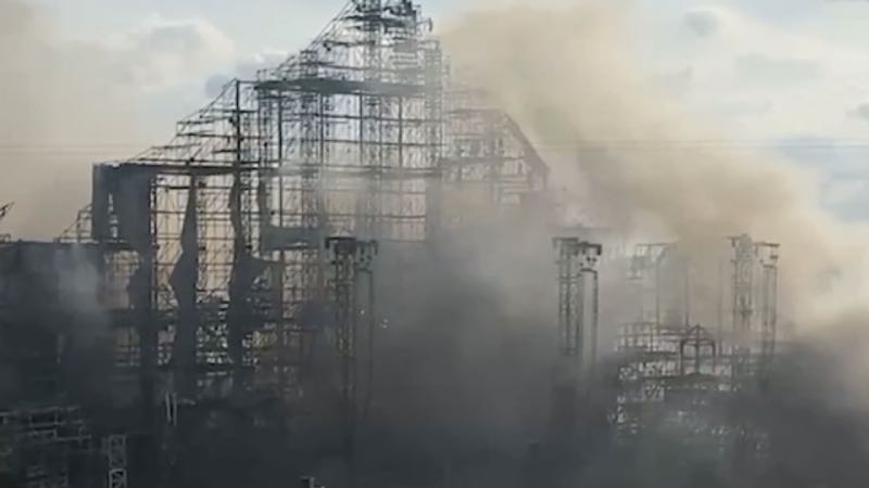Tomorrowland fire
