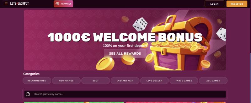 Casino Welcome bonnus