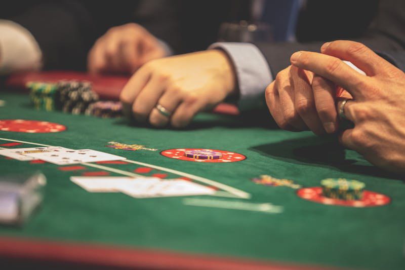 People playing poker