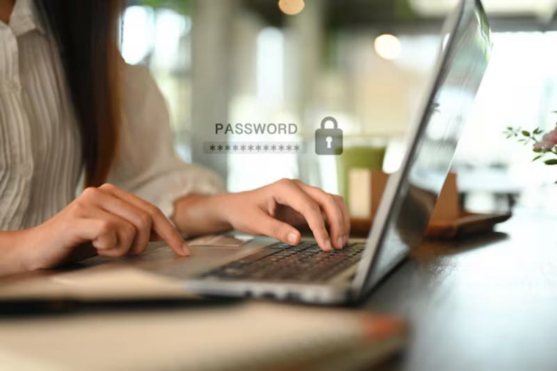 Hackers fill in password