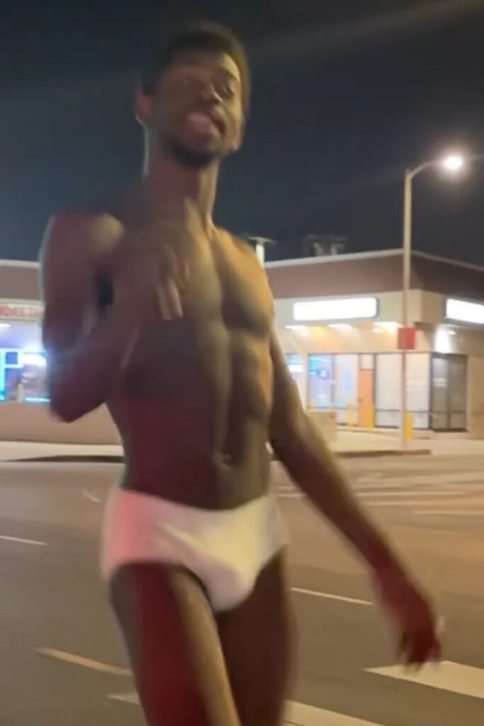 Lil Nas X in underwear