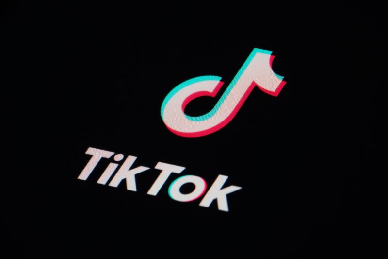 TikTok in dark