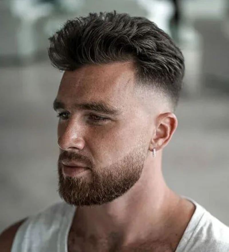 Skin fade haircut