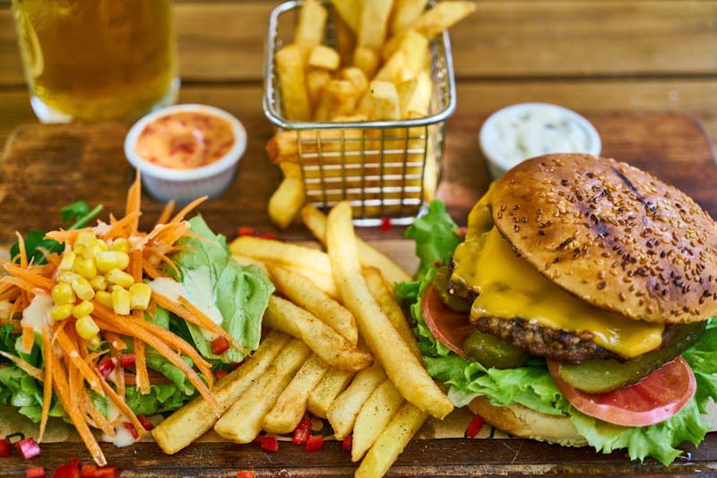 Fast food after gym
