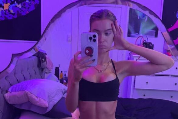 Babe in tight top FT