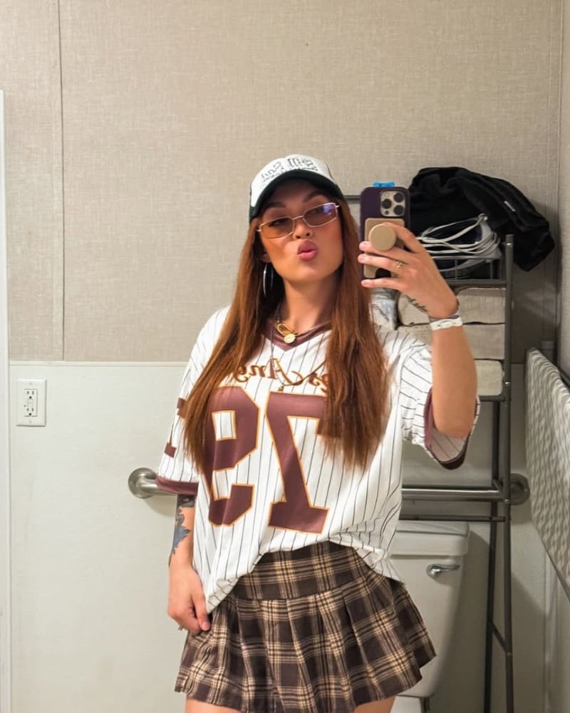 Stephanie in sexy outfit