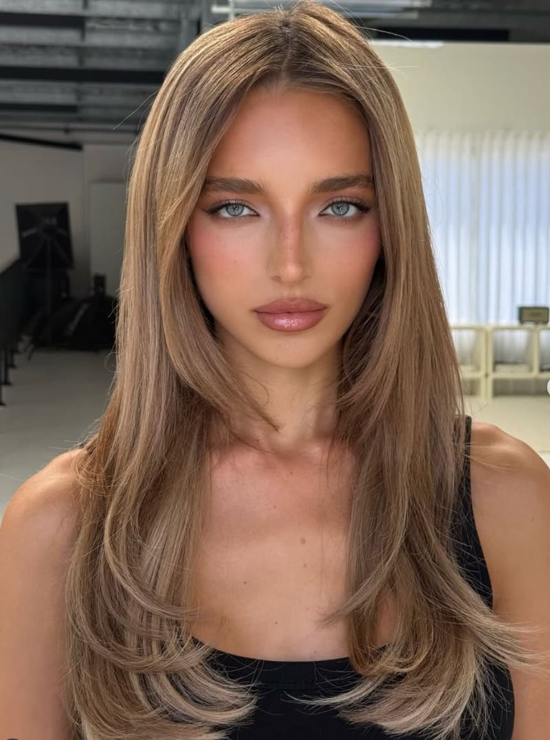 Shelby selfie with new hairstyle