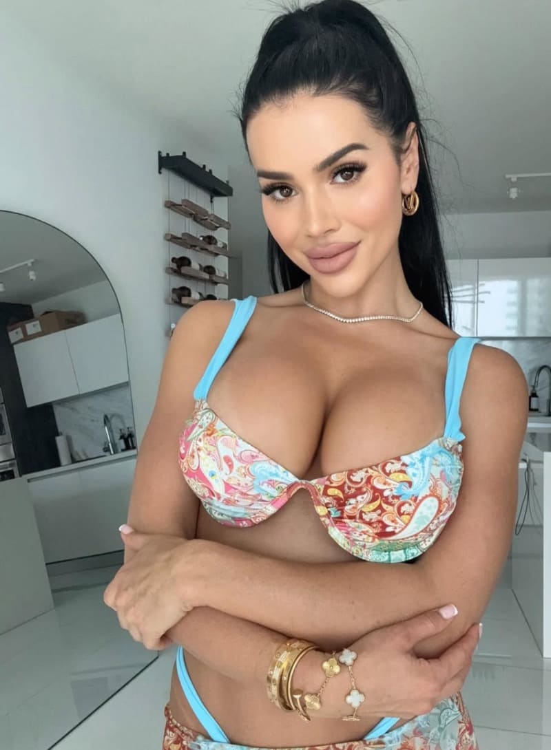 Sexy model in lingerie