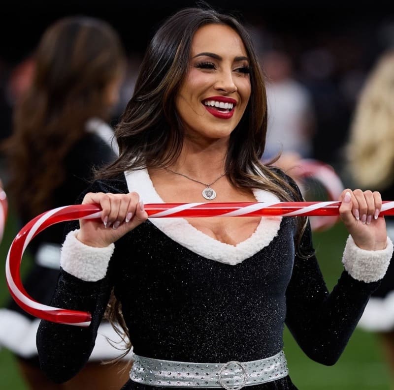 Cheyanne in santa outfit