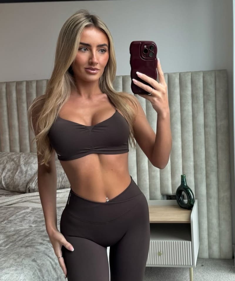 Hollie-ann in sports clothes