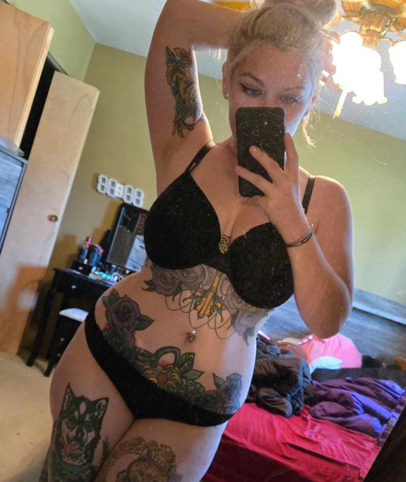 Kels in sexy lingerei