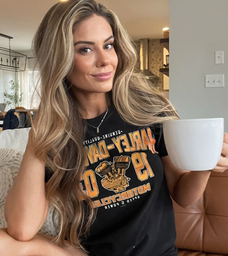Sexy model with coffee