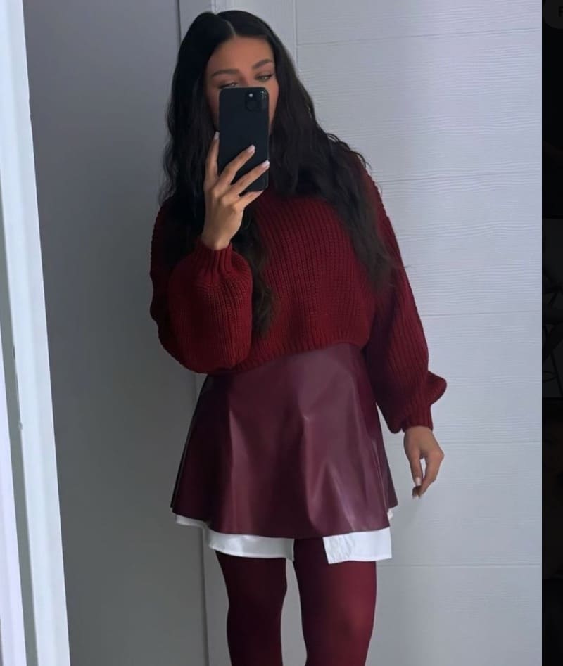 Blair in cool outfit