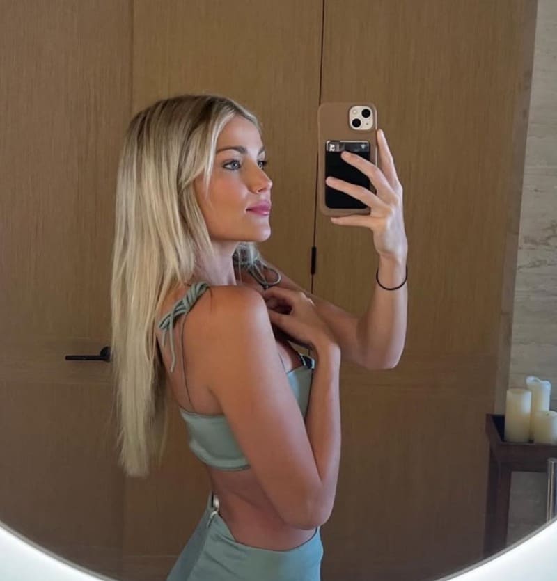 Morgan in sport outfit