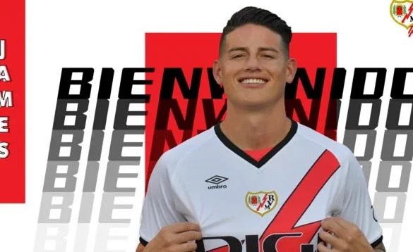 James, nuevo jugador del Rayo.