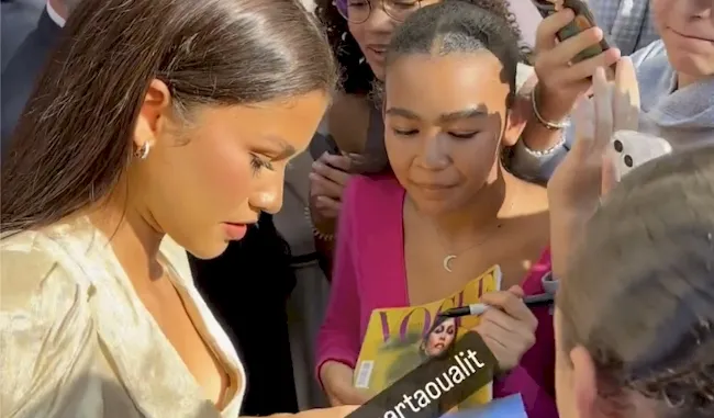 Zendaya pezón.