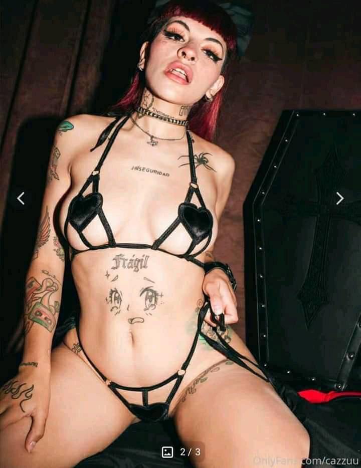 cazzu lenceria sexy