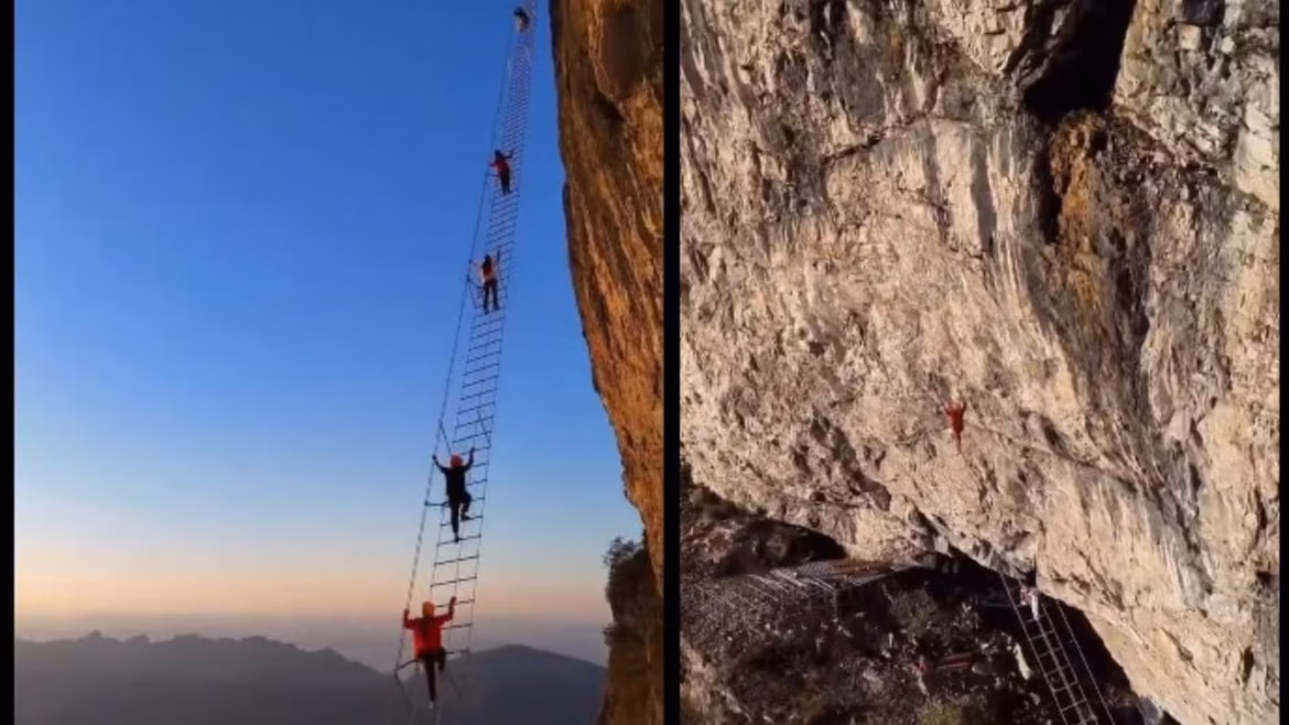escalera al cielo Montaña Qixing