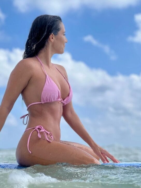 India Martínez tanga.