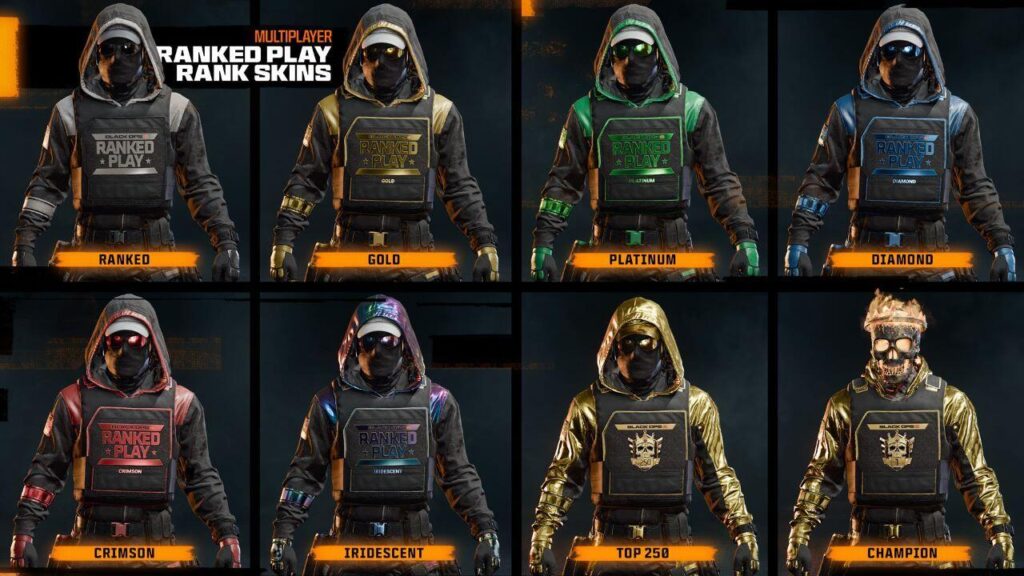 ranked plays cod