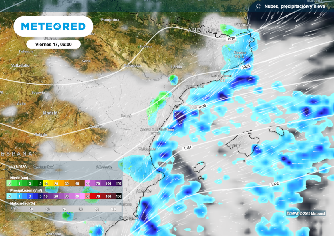valencia 16 - 19 enero tiempo