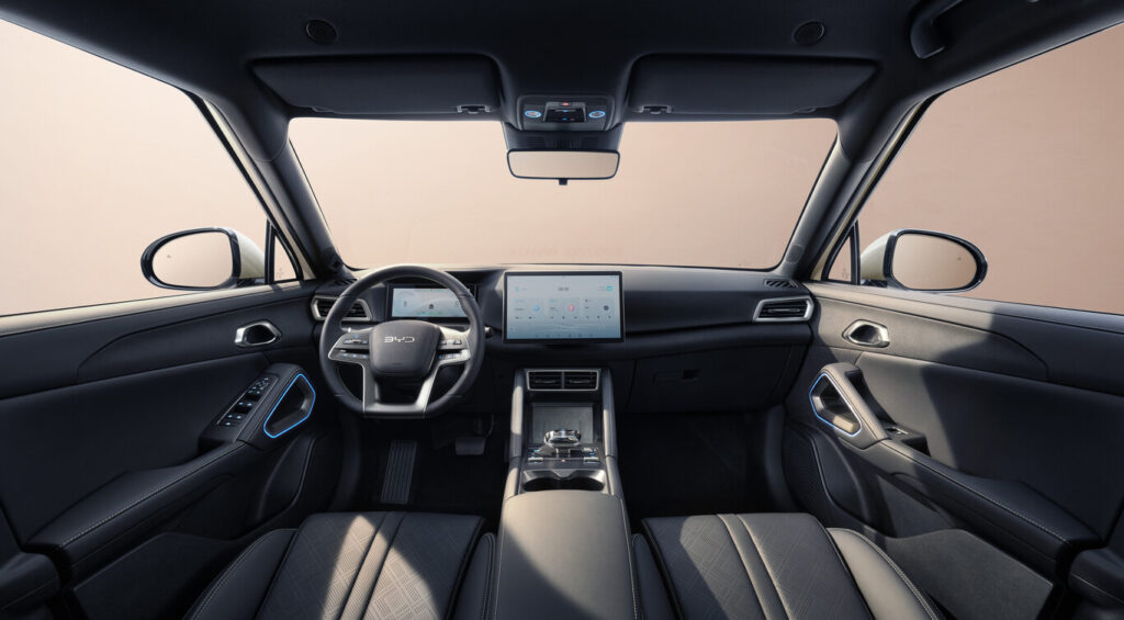 el BYD Atto 2 por dentro