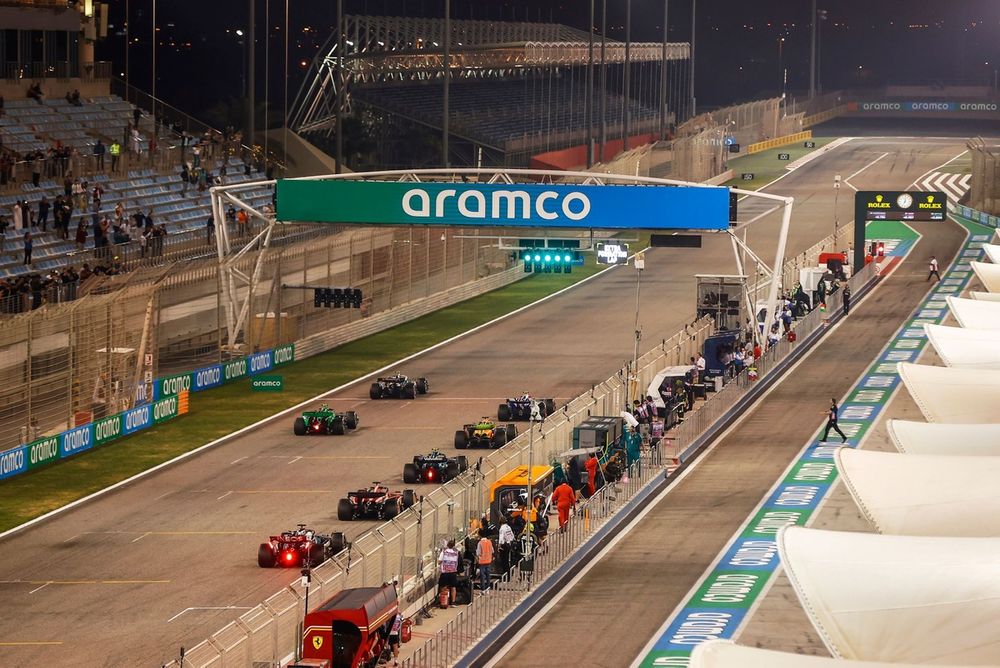 test pretemporada f1 2025 bahrein
