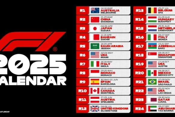 Horario esàñol carreras del Mundial F1 2025