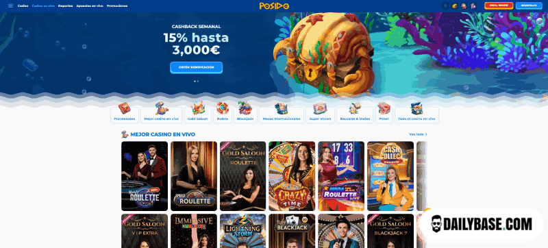Los mejores juegos en directo