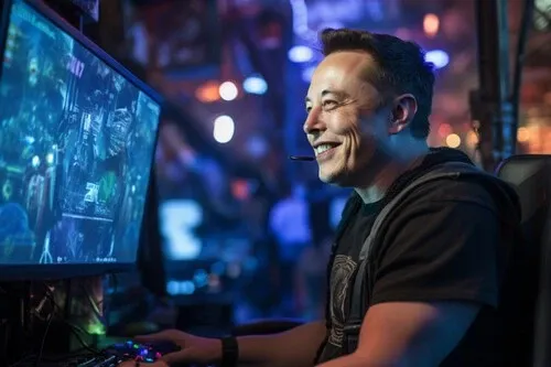 elon musk, se lanza a la industria gamer