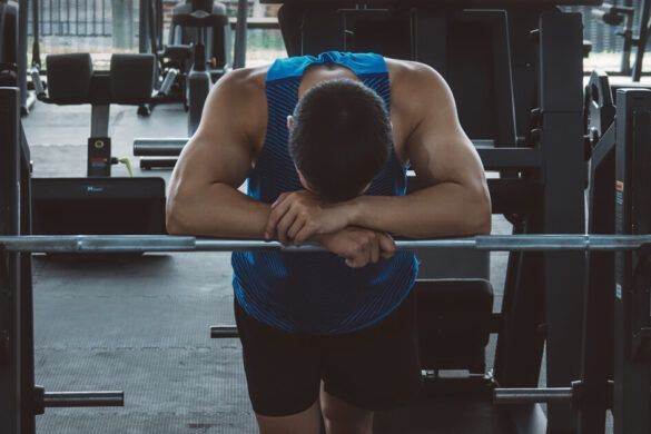 entrenar estando enfermo